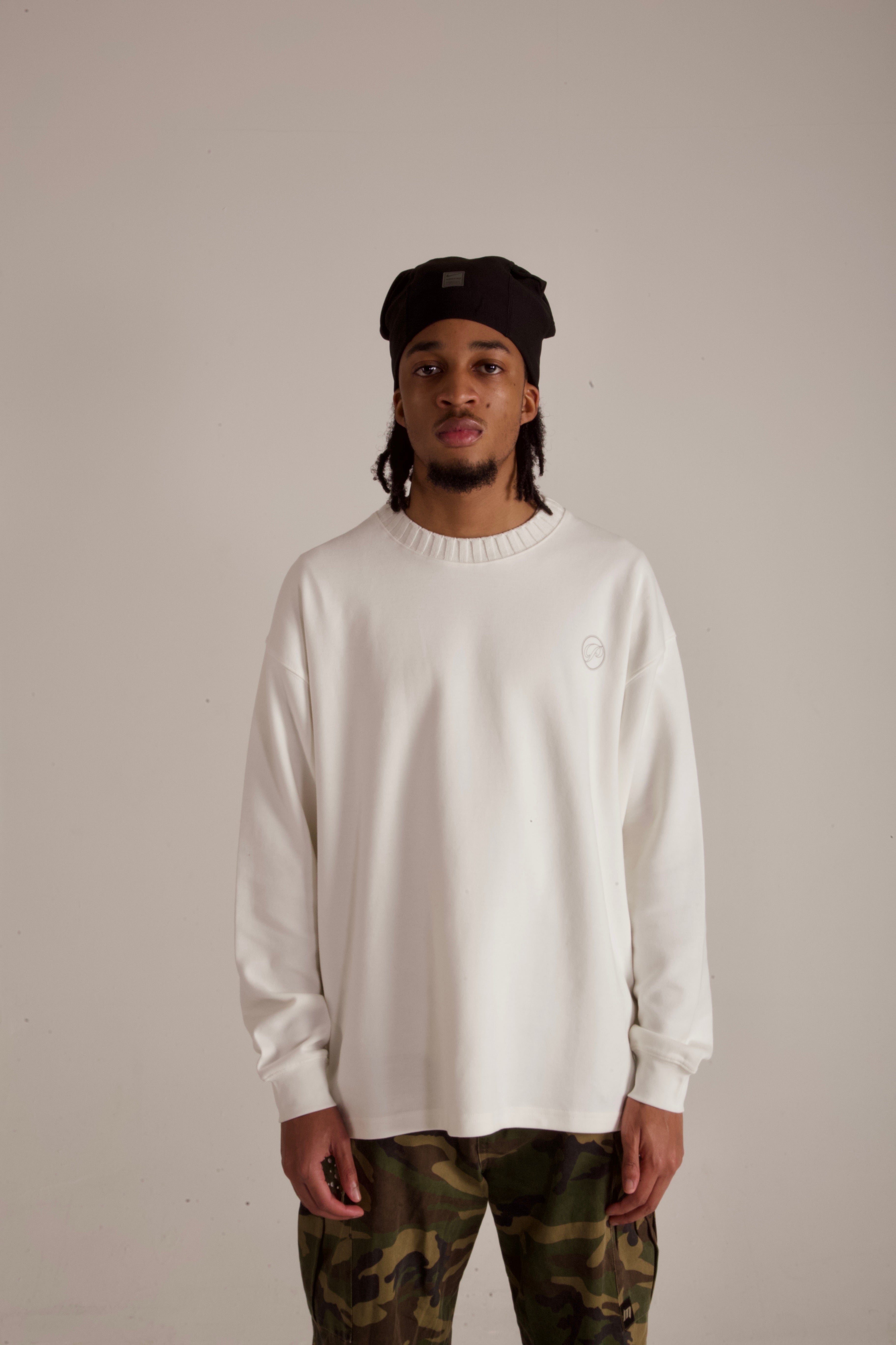 WHITE OVERSIZED JORDAN SWEAT