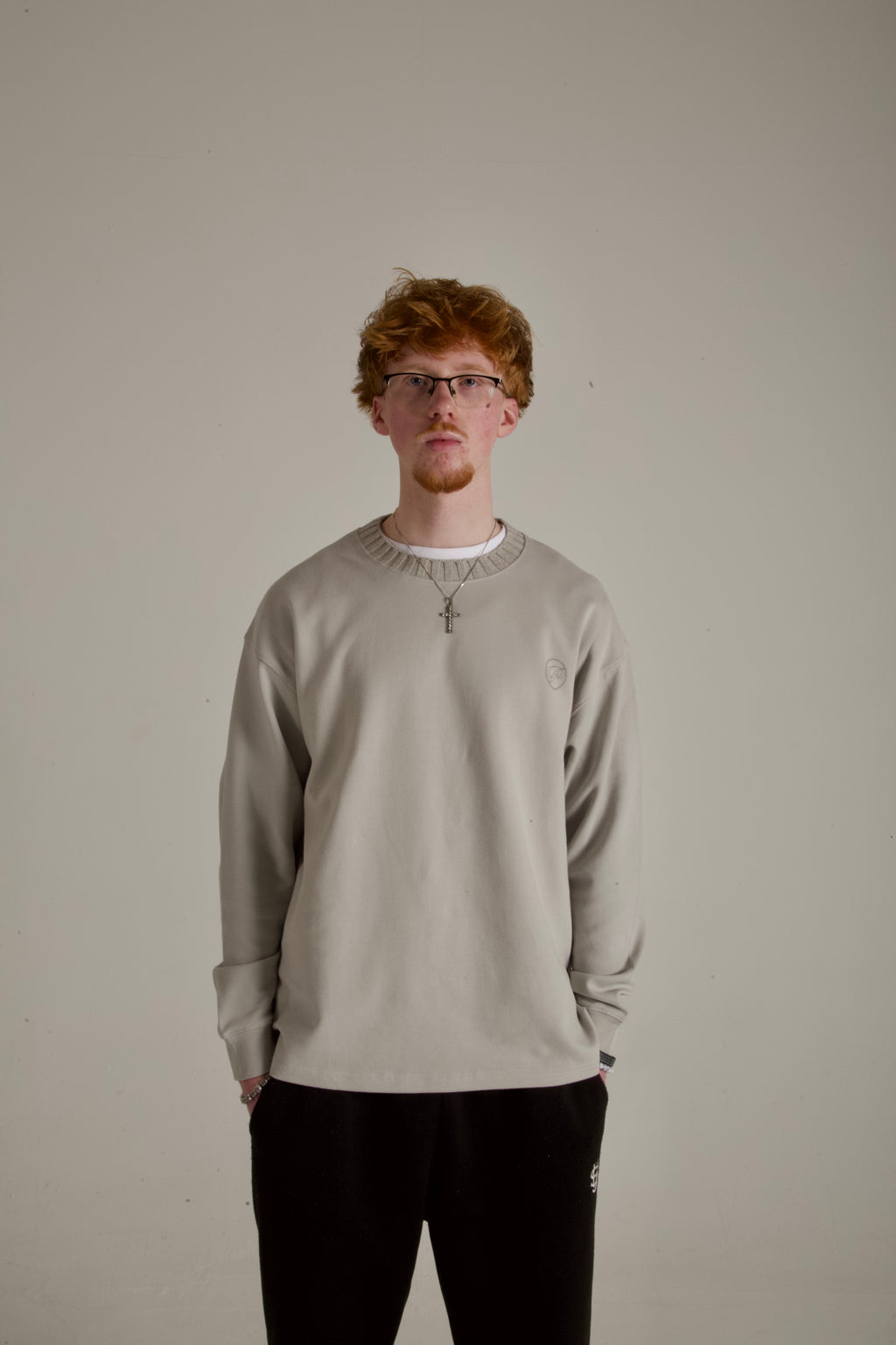 GREY OVERSIZED JORDAN SWEAT