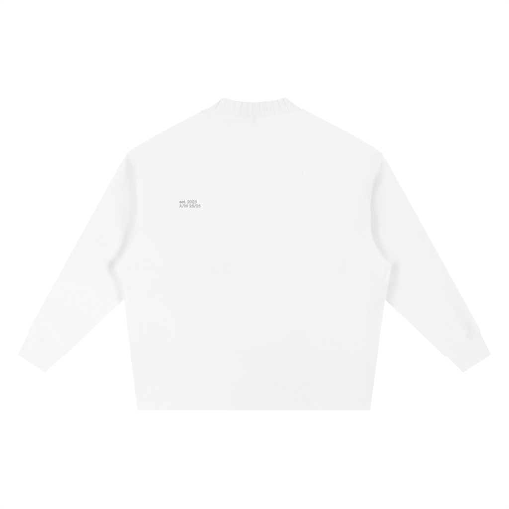 WHITE OVERSIZED JORDAN SWEAT