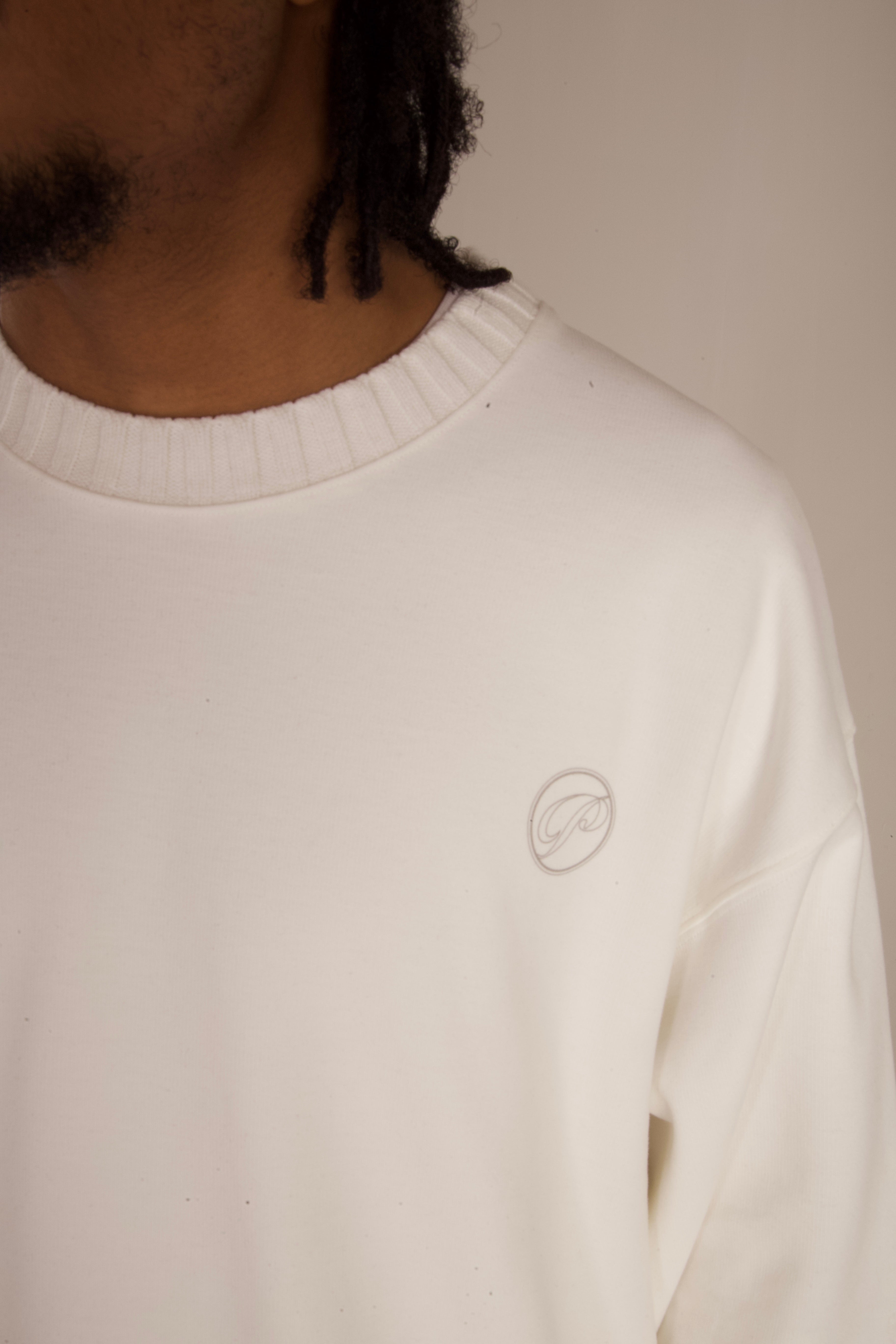WHITE OVERSIZED JORDAN SWEAT