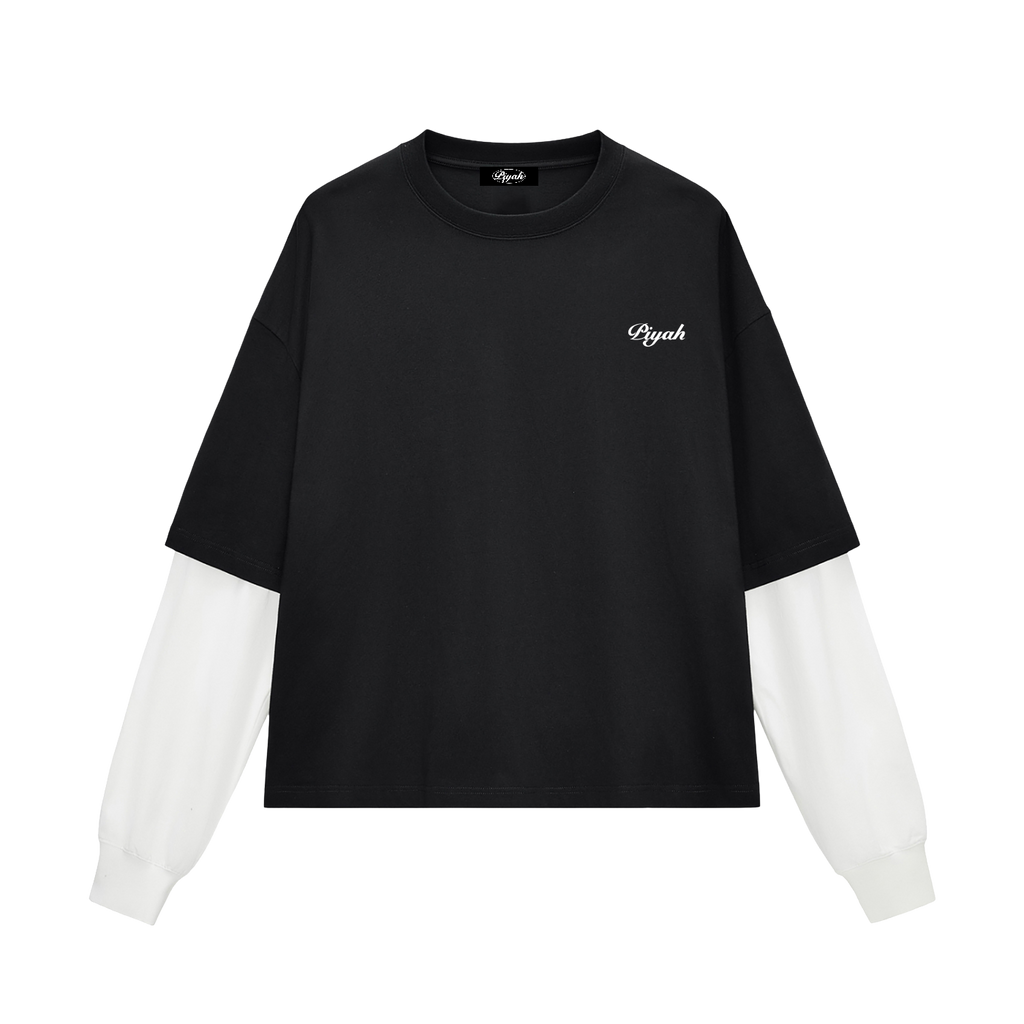 WORLDWIDE LAYERED SLEEVE TEE
