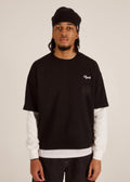 WORLDWIDE LAYERED SLEEVE TEE